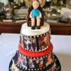 80th Birthday Cake full of memories