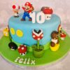 Super Mario Birthday Cake